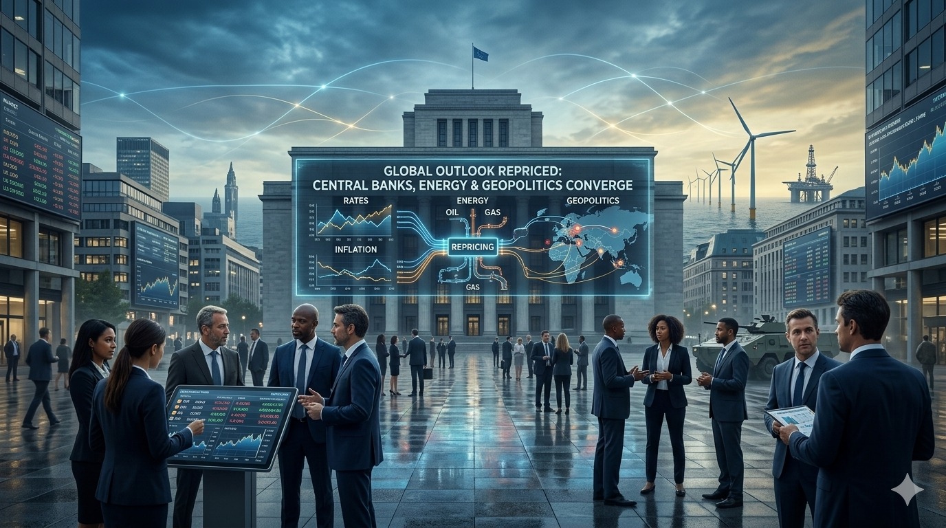 Markets Reprice the Global Outlook as Central Banks, Energy and Geopolitics Converge